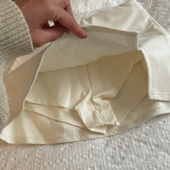 Zima skort - ivory sparkle (new with tags) - Picture 2 of 7
